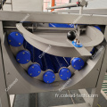 Machine de pelage abrasive en acier inoxydable SUS304